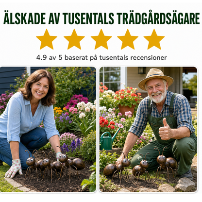 HappyGard™ Dekorfigurer – Trädgården Får Liv